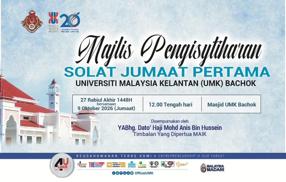PERASMIAN SOLAT JUMAAT